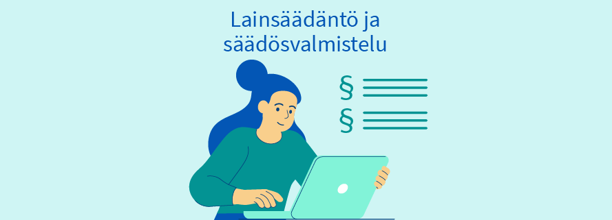 Lainsäädäntö ja säädöspalvelu.