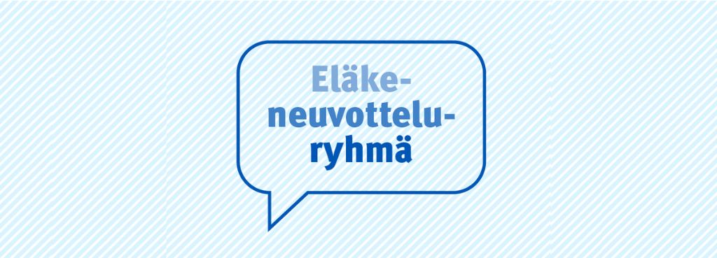 Eläkeneuvotteluryhmä.